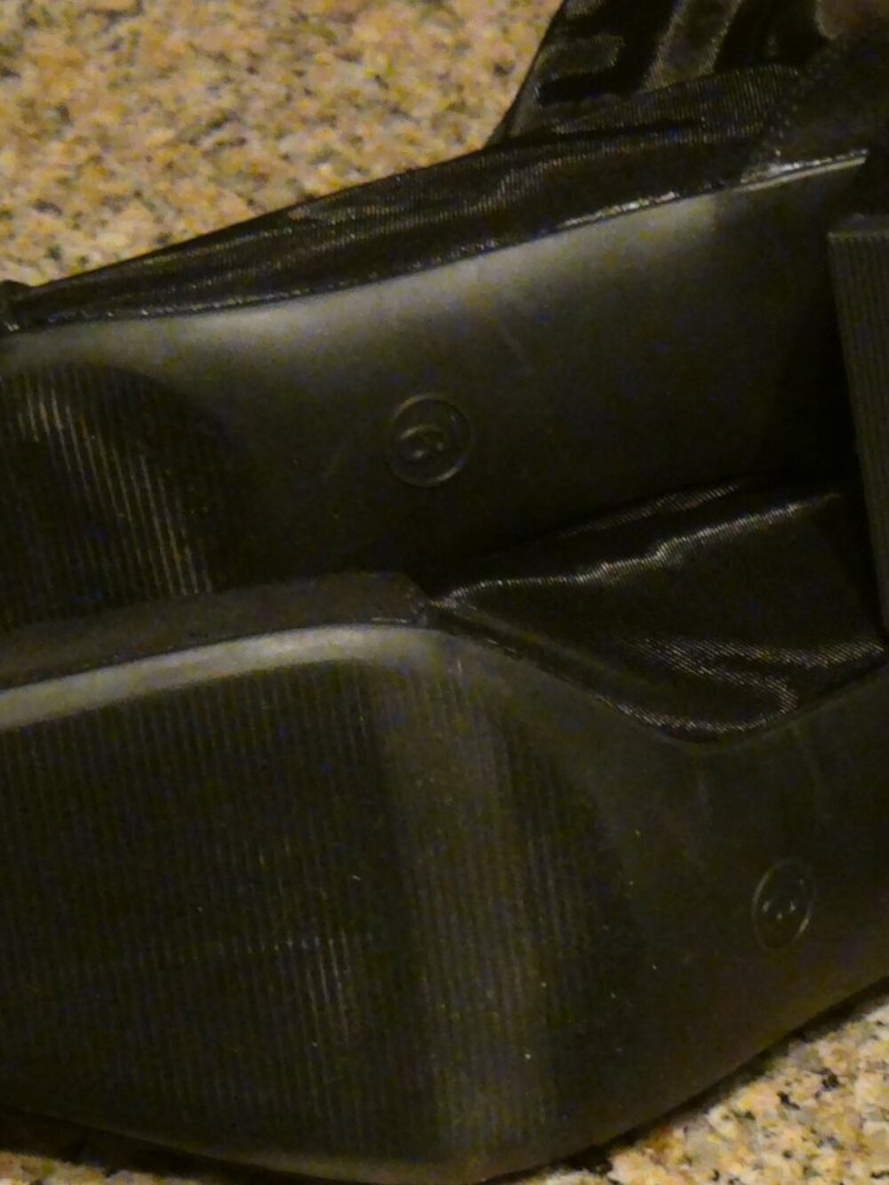 Women’s Celaena Mid-calf 1.75" Heel See-thru Boots Size 9 Black A New Day - Picture 13 of 13